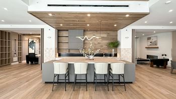 Impressive multi-story clubhouse with lounges, kitchen, skydeck and entertaining areas